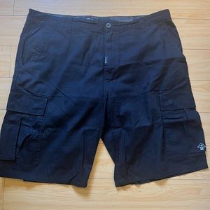 LIFTED RESEARCH GROUP LRG Mens Casual Walk Shorts Cargo Black Size 44